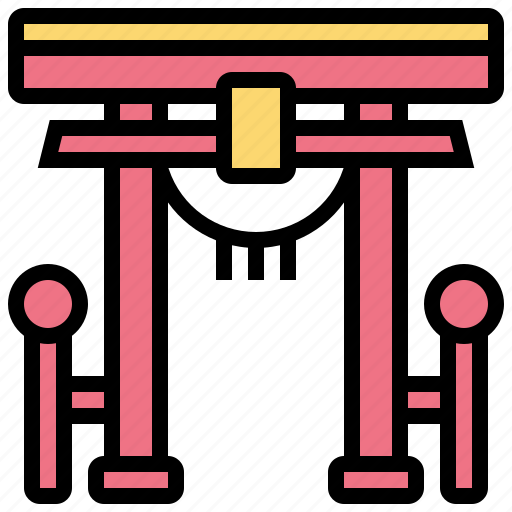 Ancient, gate, japanese, torii, traditional icon - Download on Iconfinder