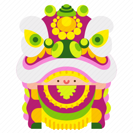 Chinese, dance, lion, new, year icon - Download on Iconfinder