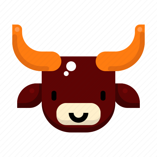 Bull, chinese, new, year, animal, zodiac, bovine icon - Download on Iconfinder