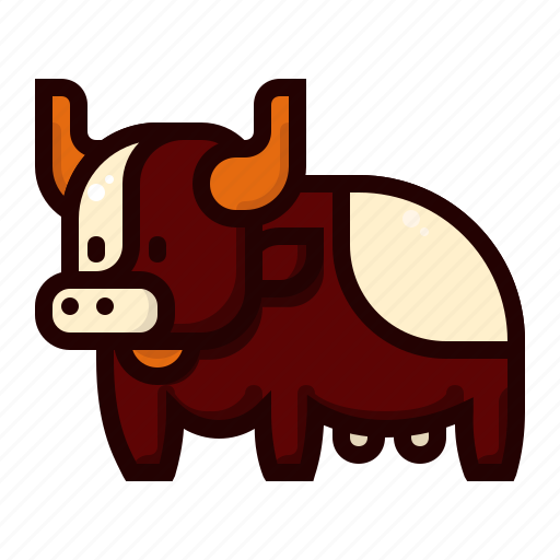 Cow, chinese, new, year, animal, zodiac, bovine icon - Download on Iconfinder