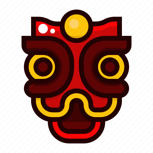 Lion, dance, chinese, new, year icon - Download on Iconfinder