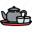 teapot, tea, drink, beverage, kettle, hot 