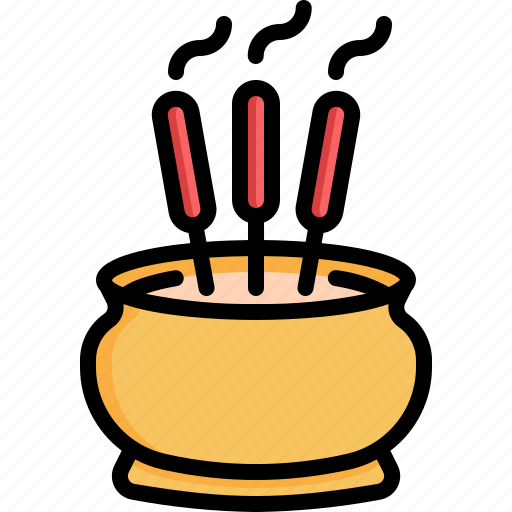 Incense, sticks, chinese new year, chinese, cultures icon - Download on Iconfinder