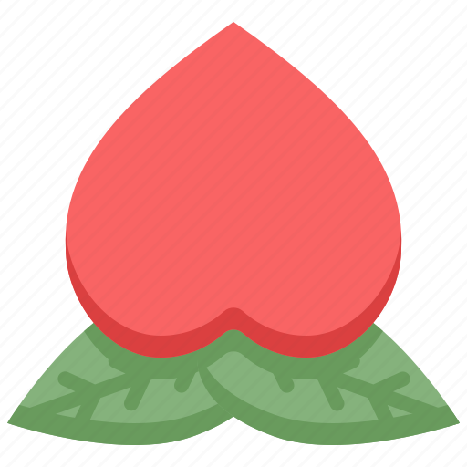 Peach, fruit, organic, healthy, fresh icon - Download on Iconfinder