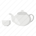 chinese, tea, teapot, cup, yixing, tranditional