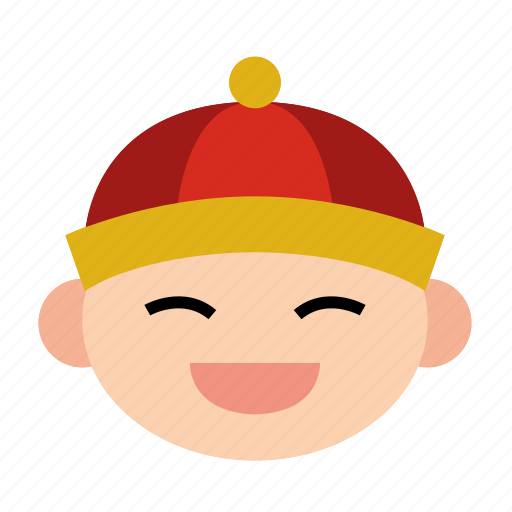 Boy, china, chinese, chinese boy, children, new year, traditional icon - Download on Iconfinder