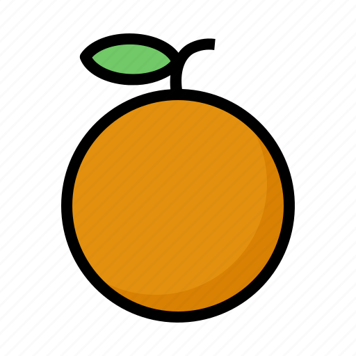 Orange, fruit, vegan, healthty, vitamin, citrus icon - Download on Iconfinder
