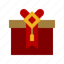 gift, box, chinese, new, year, present, happy, birthday 