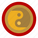 yin, yang, faithful, religion, korea, chinese