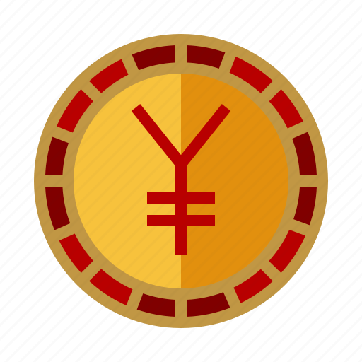 Yuan, coin, chinese, money, currency icon - Download on Iconfinder