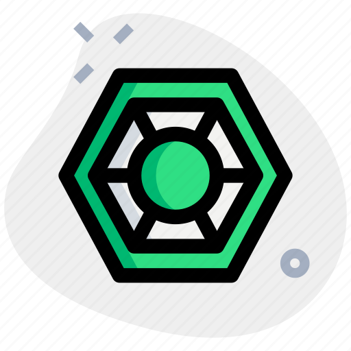 Hexagon, mirror, holiday, chinese, new, year icon - Download on Iconfinder