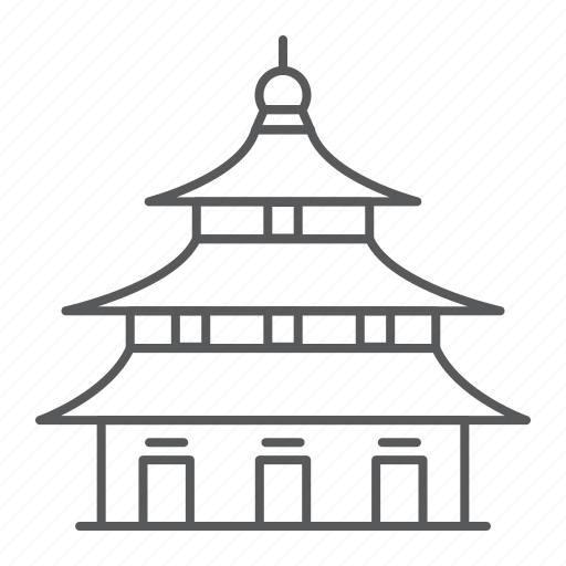 Chinese, temple, pagoda, destination, travel, building icon - Download on Iconfinder