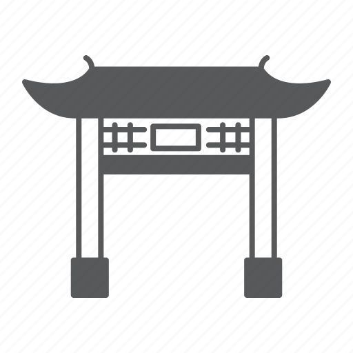 Chinese, japanese, gate, torii, building, travel icon - Download on Iconfinder
