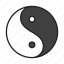 yin, yang, yin yang, symbol, balance, sign, japanese, culture