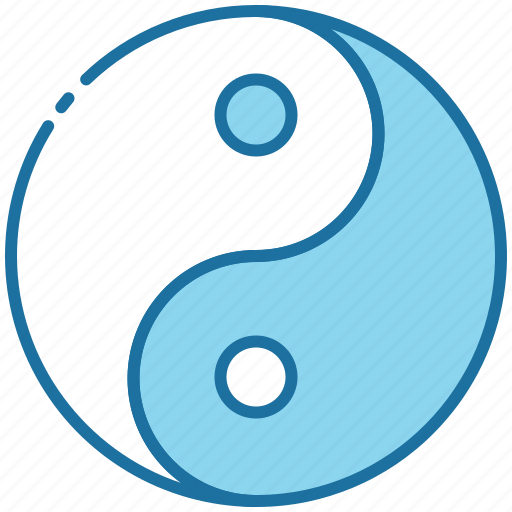 Yin, yang, yin yang, chinese, china, religion, decoration icon - Download on Iconfinder