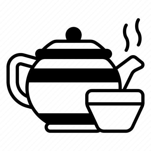 Teapot, kettle, kitchenware, hot drink, chinese, beverage, teakettle icon - Download on Iconfinder