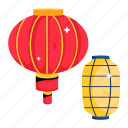 festive lanterns, chinese lanterns, paper lanterns, chinese ornaments 
