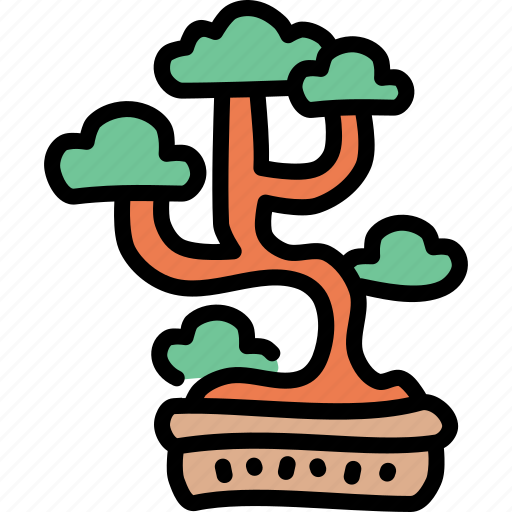 Bonsai, garden, japanese, tree, luck, fortune, chinese icon - Download on Iconfinder