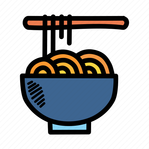 Chinese, noodles, spaghetti, dinner, reunion, cny, chinese new year icon - Download on Iconfinder