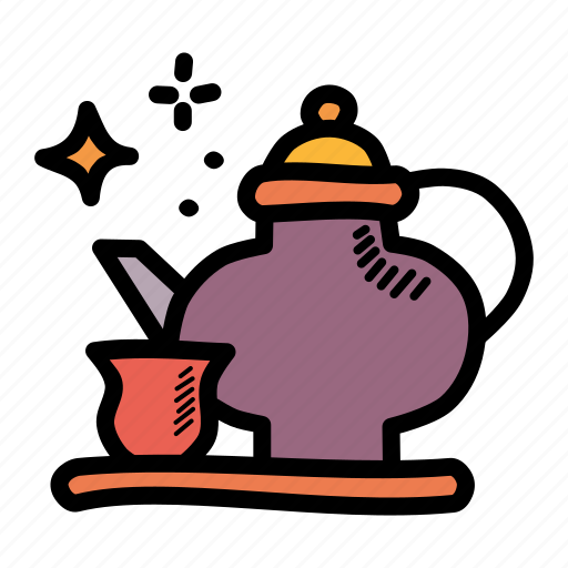 Chinese, drink, tea, teapot, hygge, chinese new year icon - Download on Iconfinder