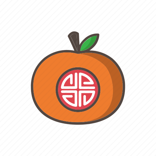 Orange, chinese, new, year, festival icon - Download on Iconfinder