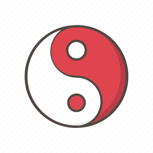 Yin, yang, chinese, new, year, festival icon - Download on Iconfinder