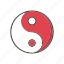 yin, yang, chinese, new, year, festival 