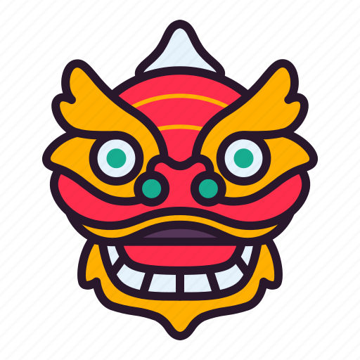 Celebration, china, lunar, chinese new year, lion icon - Download on Iconfinder
