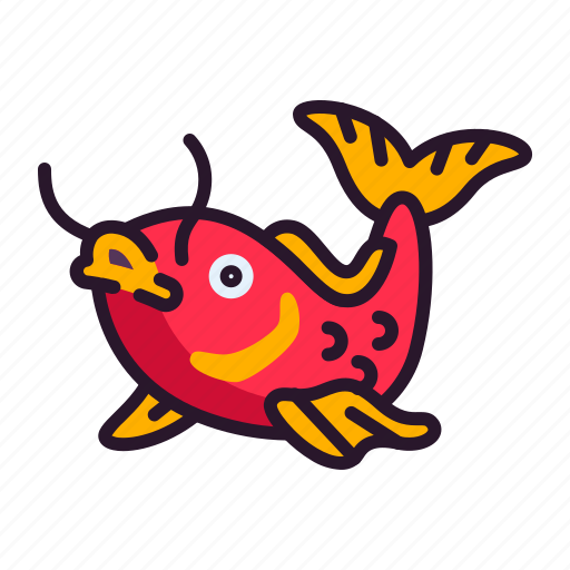 Celebration, china, lunar, chinese new year, fish, carp icon - Download on Iconfinder