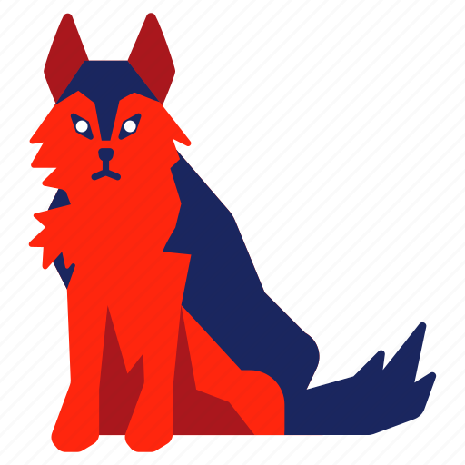 Canine, chinese zodiac, dog, hound, jackal, wolf, year icon - Download on Iconfinder