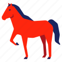 bronco, chinese zodiac, equine, horse, mustang, animal, year