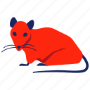 chinese zodiac, mouse, mousy, rat, rodent, pest, year