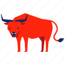 bull, bullock, chinese zodiac, cow, ox, buffalo, year
