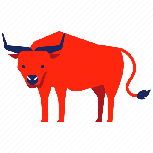 Bull, bullock, chinese zodiac, cow, ox, buffalo, year icon - Download on Iconfinder