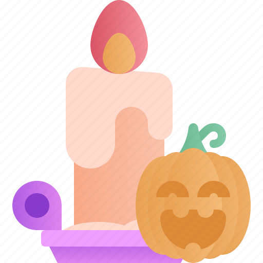 Halloween, party, horror, candle, pumpkin, lantern, light icon - Download on Iconfinder