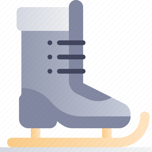 Winter, snow, season, ice skating, shoes, boots, sport icon - Download on Iconfinder