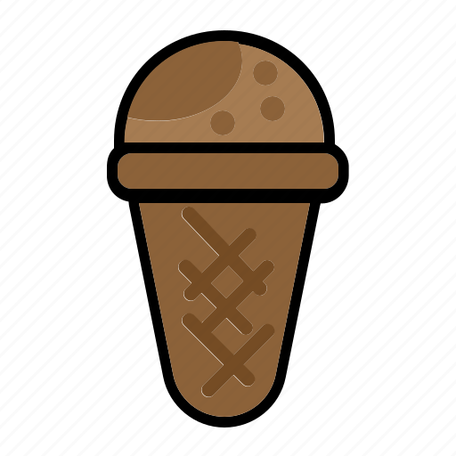 Chocolate, food, ice, ice cream icon - Download on Iconfinder