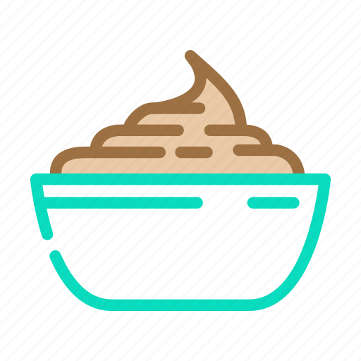 Cream, chocolate, sweet, food, drink, white icon - Download on Iconfinder