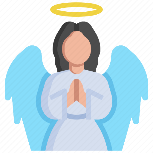 Angel, user, christmas, avatar, profile icon - Download on Iconfinder