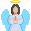 angel, user, christmas, avatar, profile 
