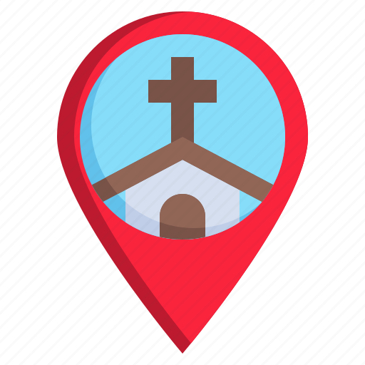 Christian, map, maps, location, cultures, pin, catholic icon - Download on Iconfinder
