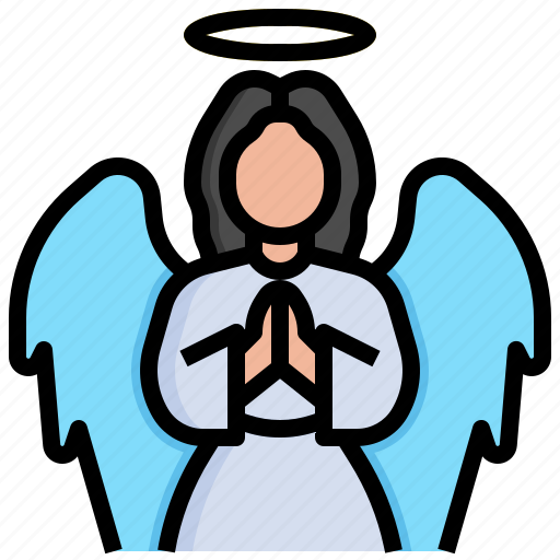 Angel, user, christmas, avatar, profile icon - Download on Iconfinder