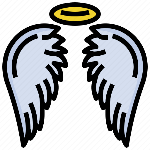 Angel, wing, wings, christian, religion icon - Download on Iconfinder