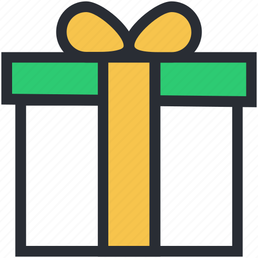 Gift, gift box, present, present box, wrapped gift icon - Download on Iconfinder