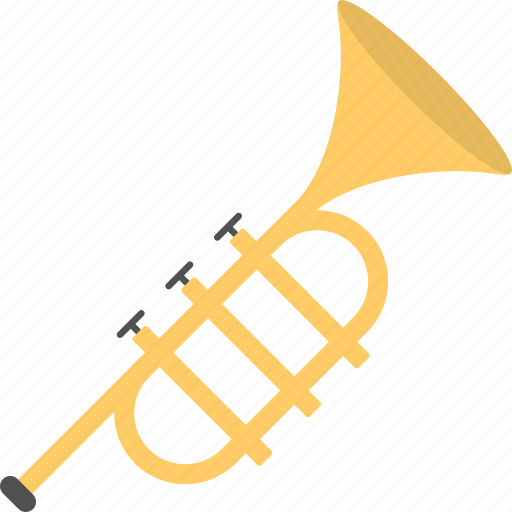 Bugle, musical instrument, trombone, trumpet, tuba icon - Download on Iconfinder