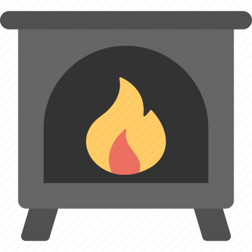 Chimney, fireplace, fireplace hearth, hearth, room stove icon - Download on Iconfinder
