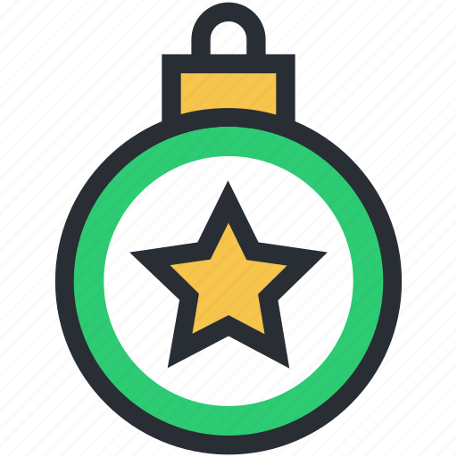 Bauble, christmas bauble, star, star bauble, star decoration icon - Download on Iconfinder