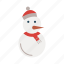 ice, snowman, christmas, snow, xmas 