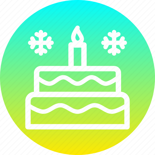 Cake, candle, celebrate, christmas, new year icon - Download on Iconfinder