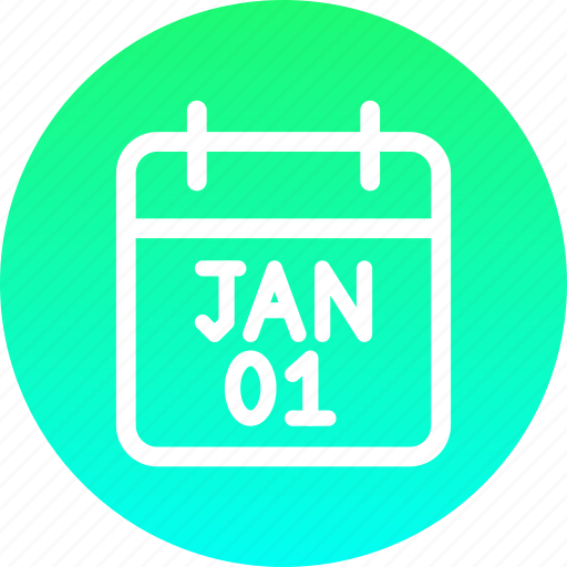 Calendar, date, january, new, year icon - Download on Iconfinder